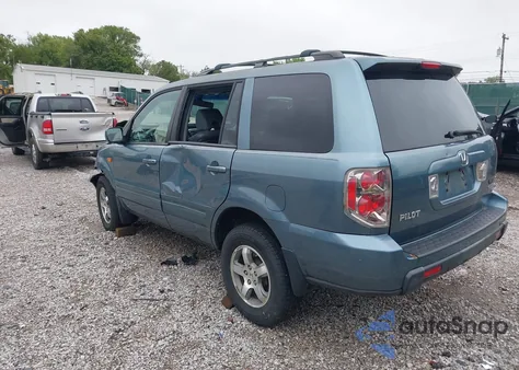 2008 Honda Pilot Ex-L from USA, damaged, VIN 5FNYF18608B009830